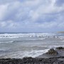 Surfers at Fanore