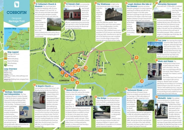 Corrofin Heritage Trail Map