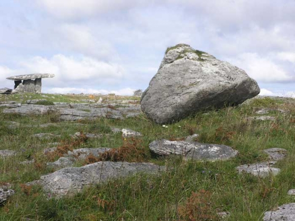Glacial Erratic at Poulnabrone