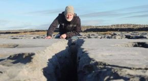 Stress Release in the Burren